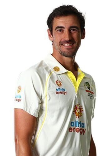 Mitch Starc Signed Australian Cricket Team Playing Shirt