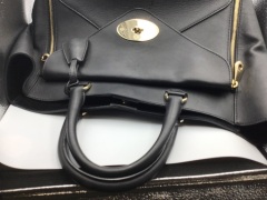 Mulberry Black Calfskin Willow Tote - 4