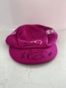 Usman Khawaja Australian Team Signed Pink Baggy - 2