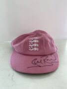Stuart Broad England Team Signed Pink Baggy - 2