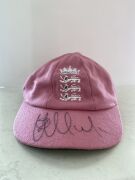 Dawid Malan England Team Signed Pink Baggy - 2