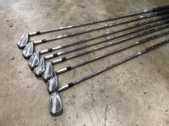 Quantity of 7 x Callaway Apex Pro Tungsten Golf Irons, P, 9, 8, 7, 6, 5, 4, RH - 2