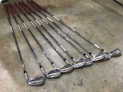 Quantity of 8 x Titleist T100 Golf Irons, RH, P, 9, 8, 7, 6, 5, 4, 3