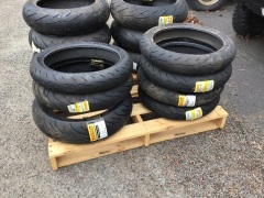 Pirelli motorbike tyres front and back. Please refer to images of items. - 3