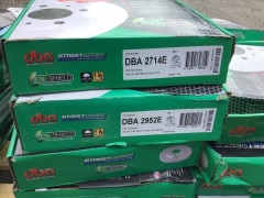 Box of various sizes Street Series disc break rotors. Please refer to images of item. - 4