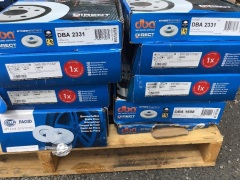 Box of Street Series disc brake rotors and Hella Pagid brake systems. Please refer to images of items. - 5