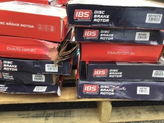 Box of various sizes IBS disc brake rotor. Please refer to images of items. - 2