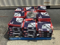 Box of various sizes IBS disc brake rotor. Please refer to images of items.