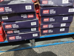 Box of various sizes IBS disc brake rotor. Please refer to images of items. - 2