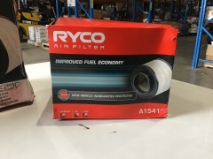 Box of Ryco products. Please refer to images of items. - 2