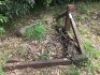 3 Point Linkage round Hay Bale Transport/Distribution frame with hydraulic ram