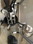 Set of Hire Clubs (Used), 2 Woods, 6 Irons, Putter & Bag - 2