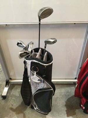 Hire Clubs (Used) Driver, 3 Wood, 7, 9, S Irons, Putter & Bag