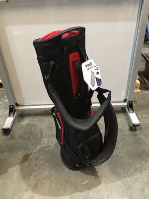 Ping Hoofer Stand Bag, Red/Black