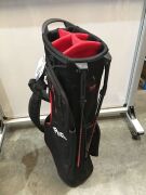 Ping Hoofer Stand Bag, Red/Black - 2