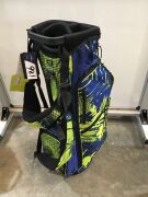 Ogio Fuse 4 Neon Topics Stand Bag