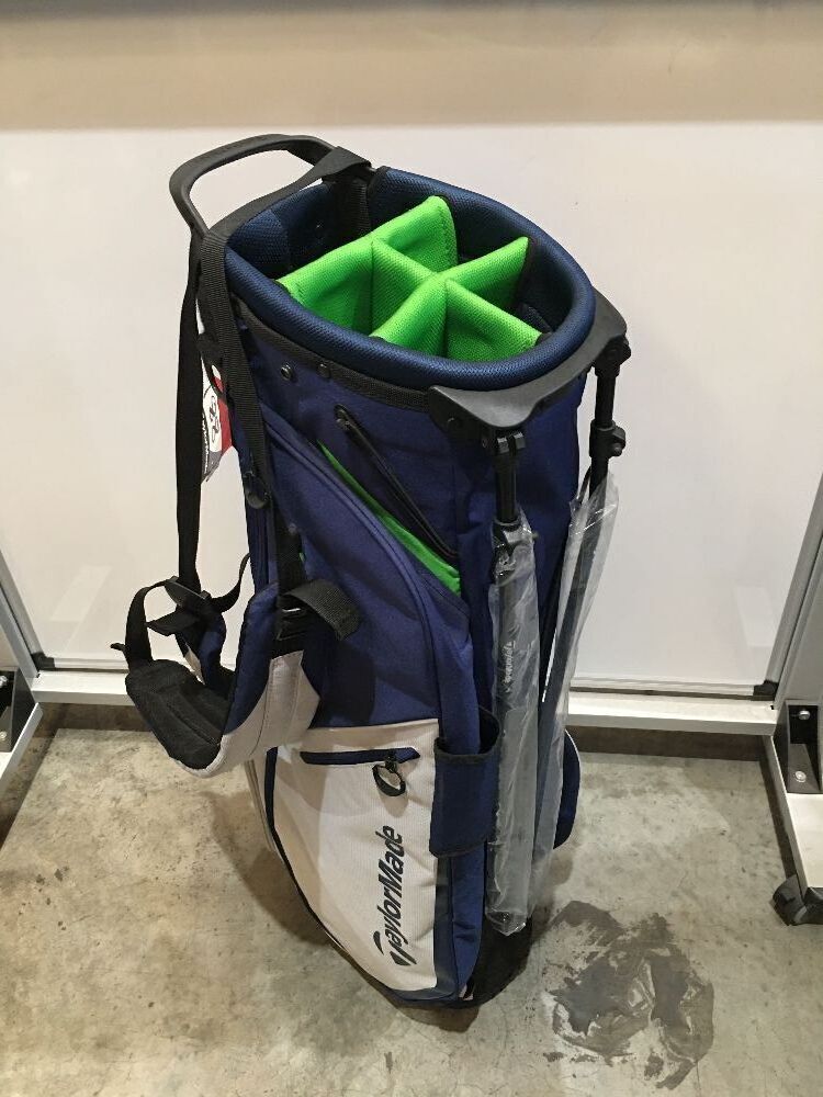 TaylorMade TM19 Flextech Stand Golf Bag, Blue/Grey | Hilco Global APAC
