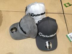 Quantity of 3 x TaylorMade Golf Caps