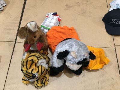 Quantity of 3 x Soft Toys Club Covers & Sundry Items