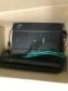 Quantity of 2 Hewlett Packard Printers, Model: P02w & Laserjet CP105nw & Canon Scanner Model: WDE110 - 2