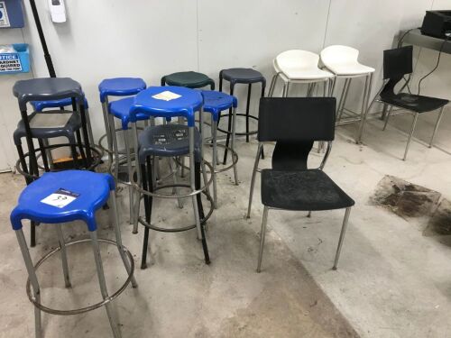 Assorted Bar Stools & Chairs