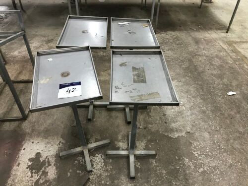 Quantity of 4 Work Stands