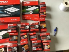 Box of Ryco air filters. Please refer to images of items. - 3