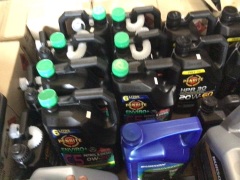 Bulk pallet of 8 boxes of 12 brake cleaner, multiple 5L bottles of various Penrith oils. Please refer to the images of the items. - 6