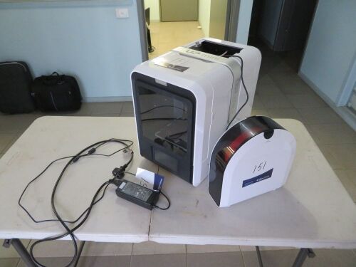 UP Mini 2 3D Printer, Model: 3DP-12-4E, Serial No: 23256, with power supply and filament spool