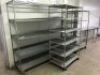Quantity of 3 Mobile Stock Racks
