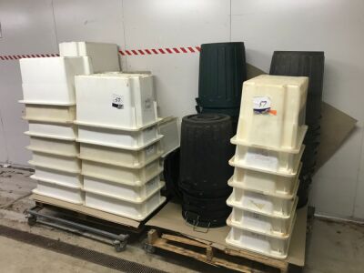Quantity of approx 28 Storage Tubs