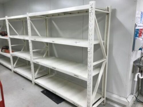 Stock Racking, 3 Bays, 4 tier