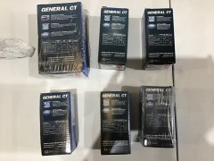 6 x Bendix general ct disc pads. Please refer to images of items. - 2