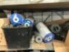 Contents of Rack including; PVC fittings; Fixture brackets; Sundry items
