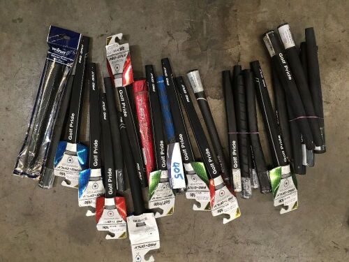 Quantity of 27 x various Golf Pride Putter Grips
