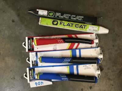 Quantity of 5 x various Putter Grips, Golf Pride & Flat Cap