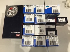 Box of brake pad set, brake master cylinder and rear wheel cylinders. Please refer to images of items. - 2