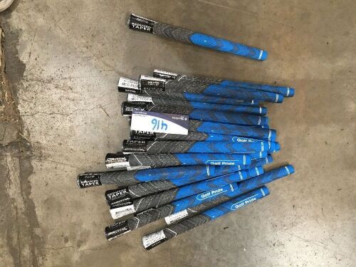 Quantity of 20 x Golf Pride Golf Club Grips only, Blue