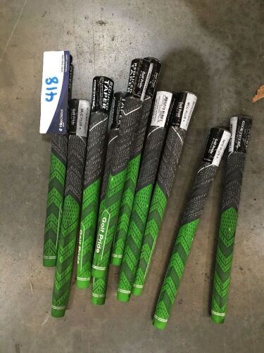 Quantity of 10 x Golf Pride Golf Club Grips only, Green