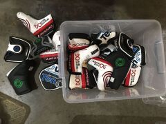Quantity of 17 x various Odyssey Putter Head Covers