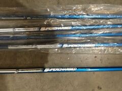 Quantity of 5 x Super Charged Prolaunch 55A Golf Shafts only - 2