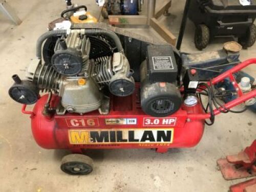 McMillan Air Compressor, Model: C16
