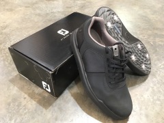 FJ Contour Men's Black Golf Shoes, code: 54234A, size: 12 - 2