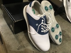 FJ Traditions Men's Golf Shoes, code: 57901A, colour: White, size: 11 - 2