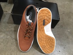 FJ Contour Casual Men's Golf Shoes, code: 53999A, Tan, size: 9
