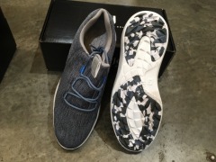 FJ Flex Men's Golf Shoes, code: 56137A, Blue/Grey, size: 10.5