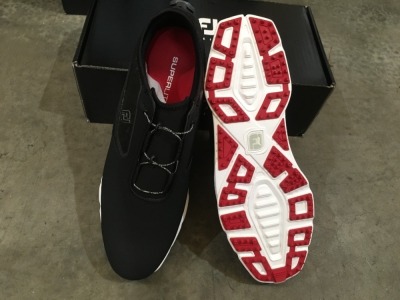 FJ Superlite XP Boa Men's Golf Shoes, code: 58093A, Black, size: 12