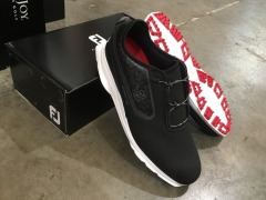 FJ Superlite XP Boa Men's Golf Shoes, code: 58093A, Black, size: 12 - 2