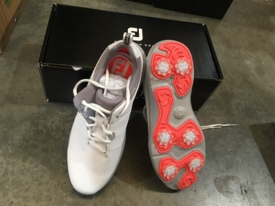 FJ E-Comfort Ladies Golf Shoes, code: 98640A, White, size: 8
