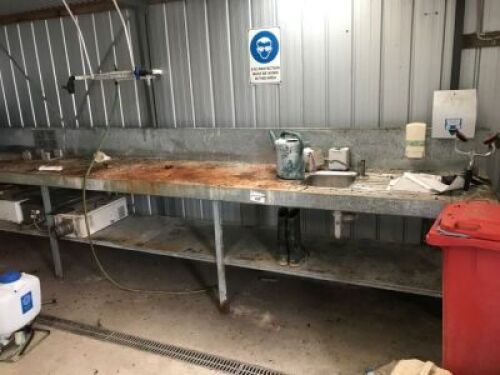 Chemical Dispensary Table